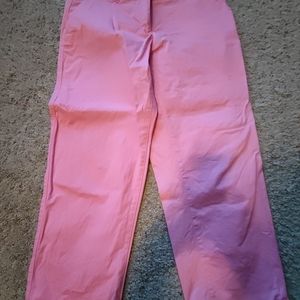 Pink Crown and Ivy cropped pants